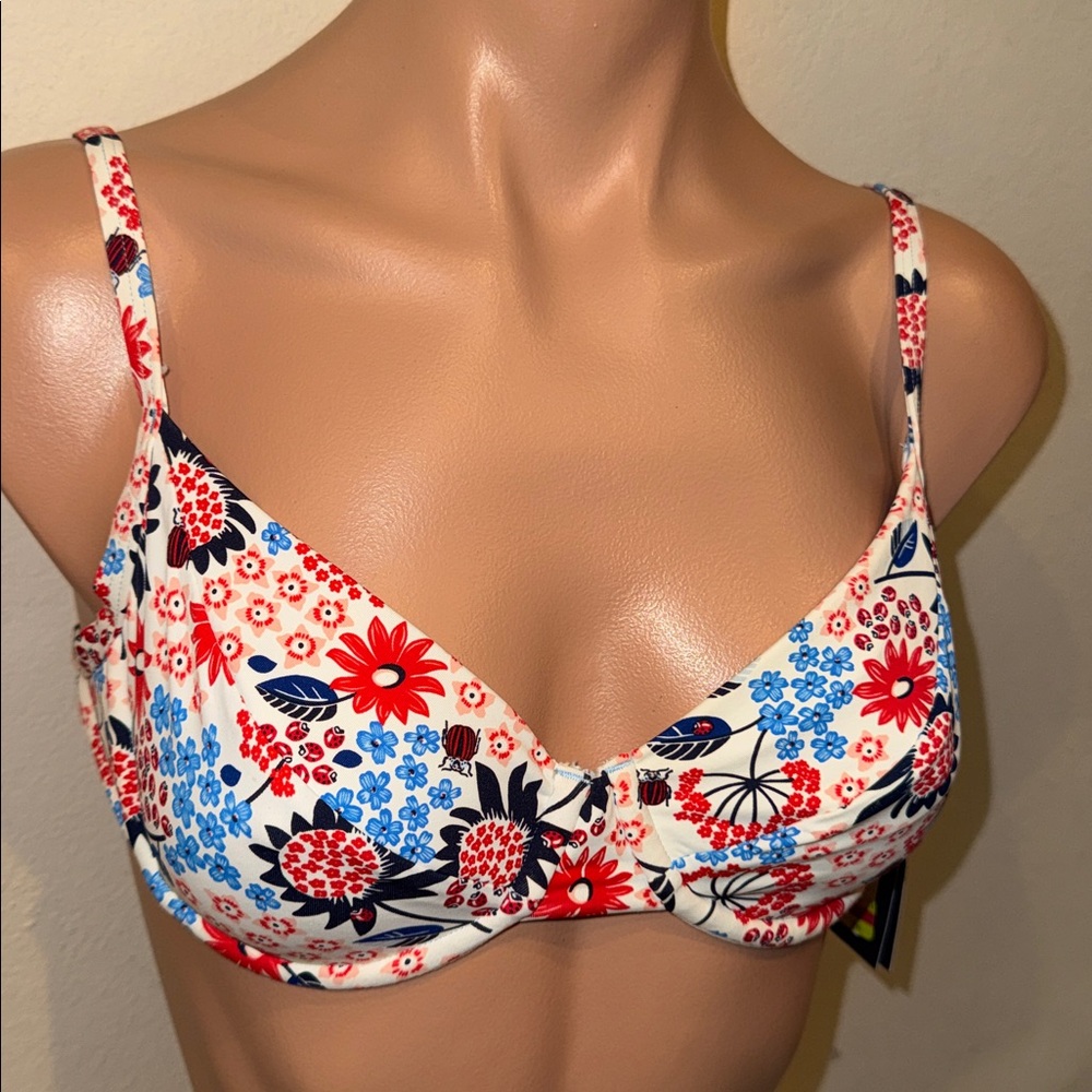 NWT Tommy Hilfiger bikini top bra underwire